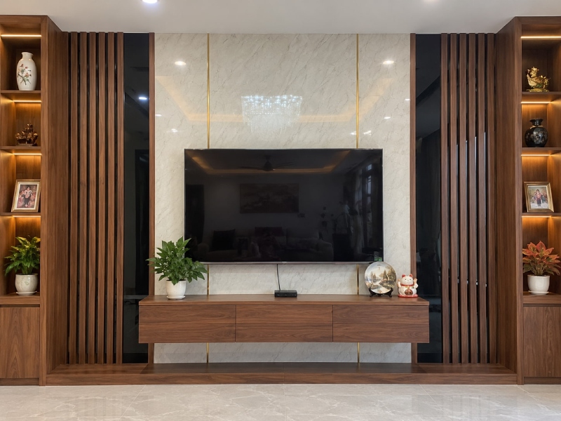 Tấm ốp phòng khách mẫu 3