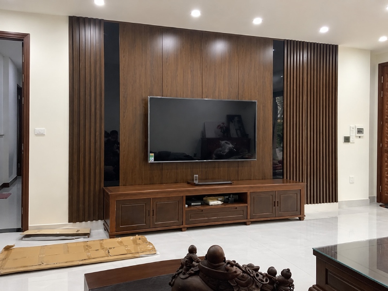 Tấm ốp phòng khách mẫu 6